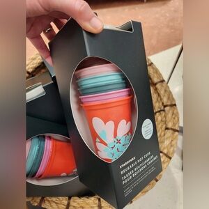 Starbucks Reusable Hot Cups w/ lids, Color Changing, 6 pack